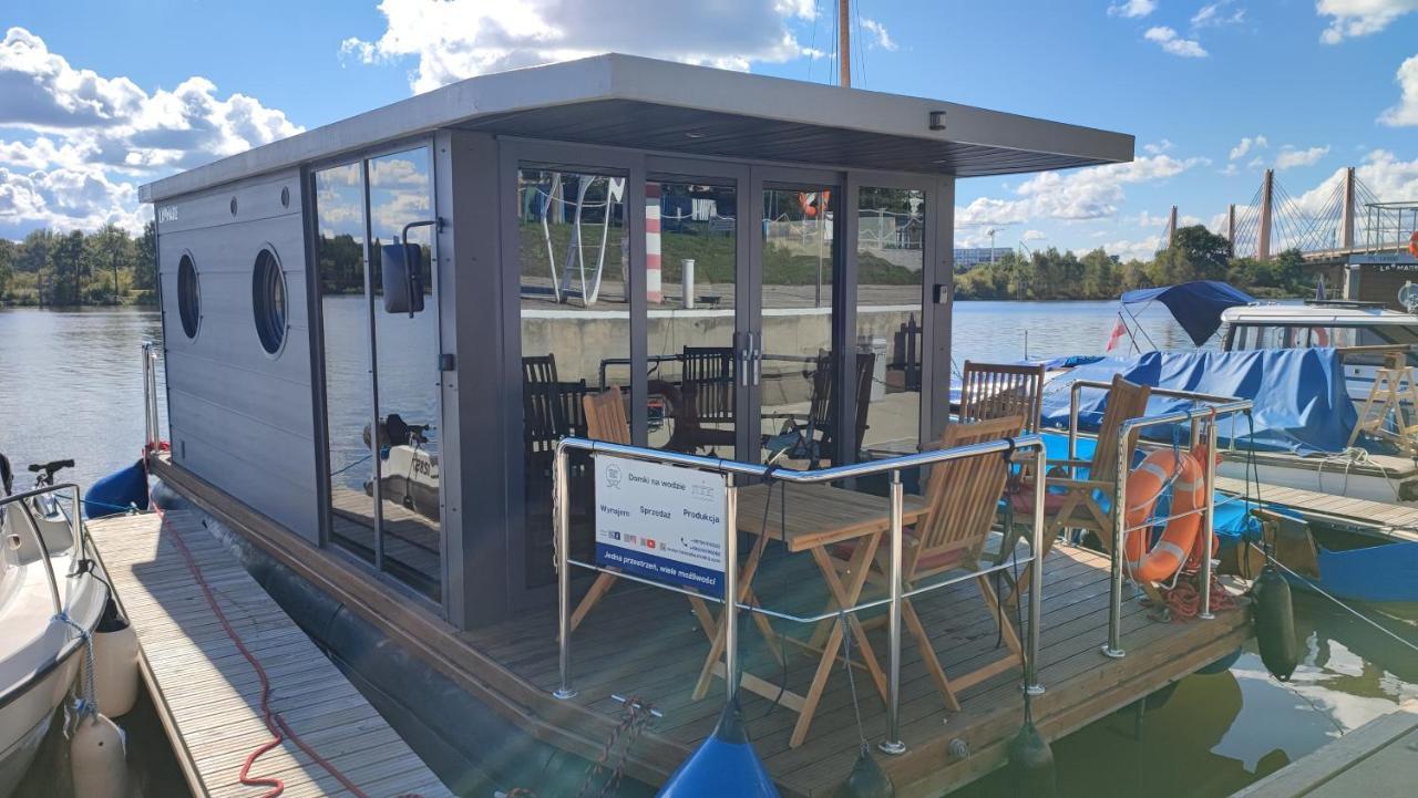 Апартаменты Houseboat Water Boy Apartament Plywajacy Dom Na Wodzie Lodz Вроцлав Экстерьер фото